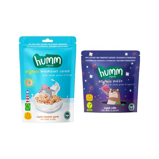 Organic Puff & Cereal Snack Pack - 2 Pieces (2 Varieties)