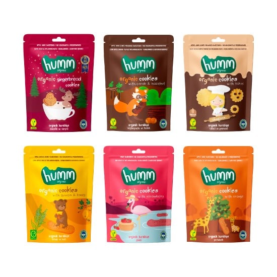 Organic Sweet Cookies Snack Pack – 6 Pieces (6 Varieties)