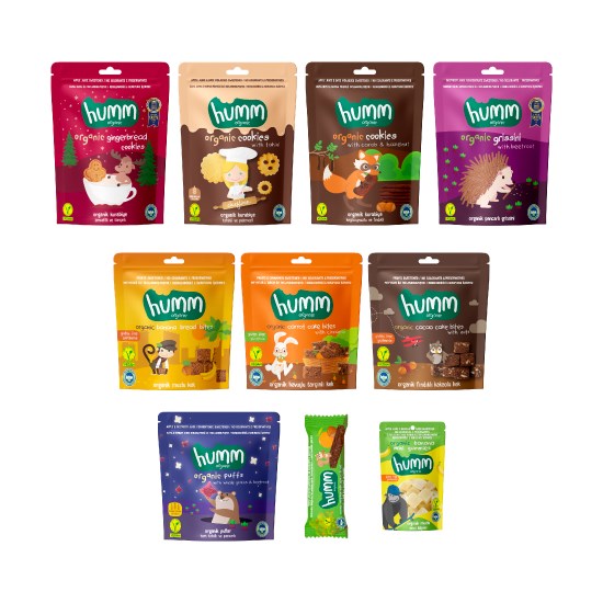 Organik Vegan Tatlı & Tuzlu Atıştırmalık Paketi - 10 adet (10 çeşit)