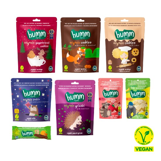 Organik Vegan Tatlı & Tuzlu Atıştırmalık Paketi - 8 adet (8 çeşit)