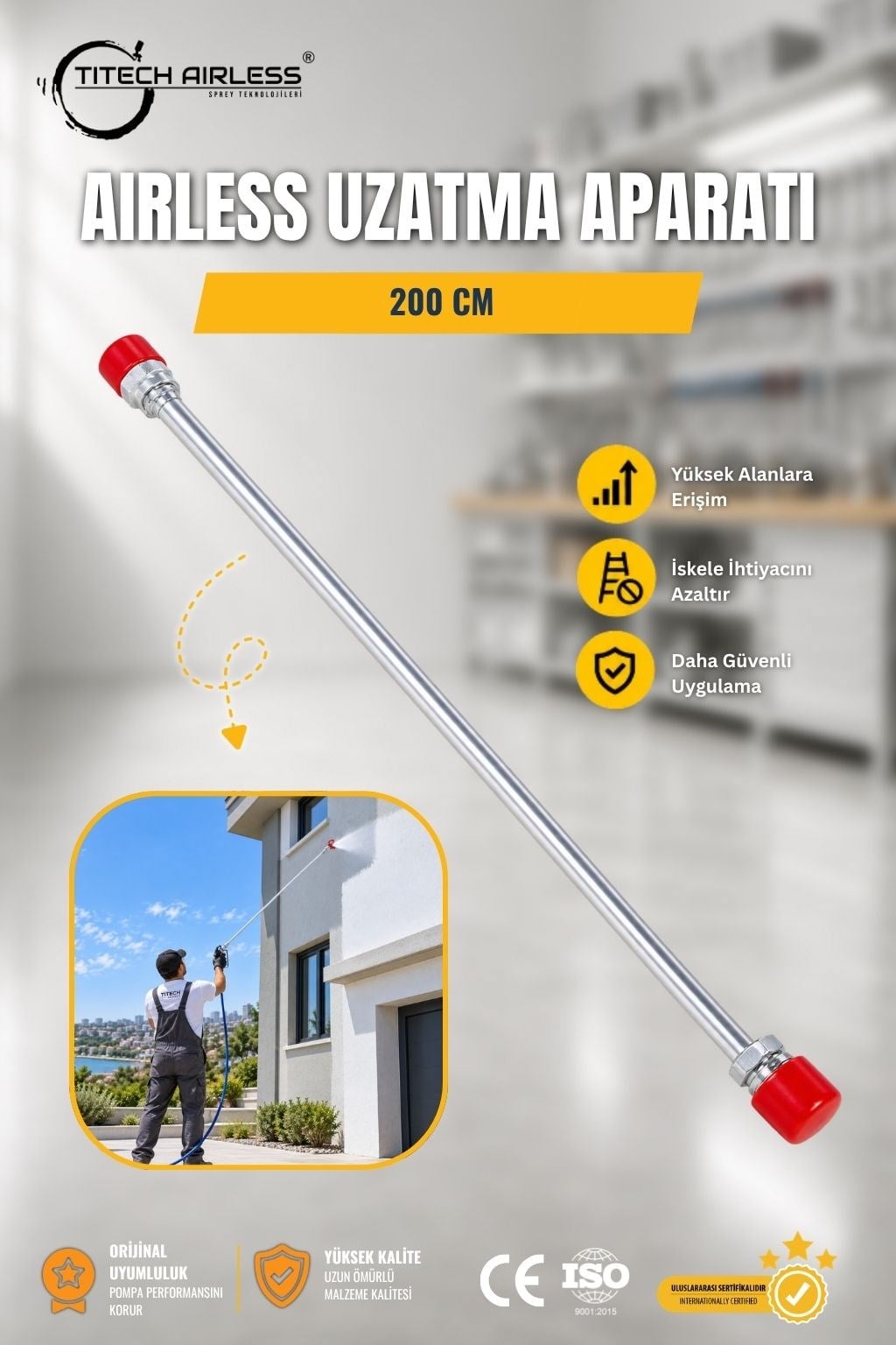 Alüminyum Uzatma Aparatı-25cm