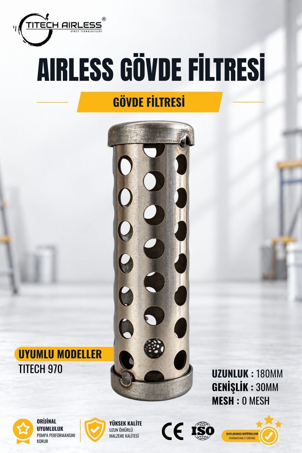 Gövde Filtresi 112x34.5mm