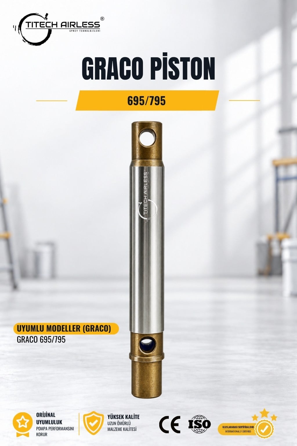 Graco 695/795 Boya Makinası Piston