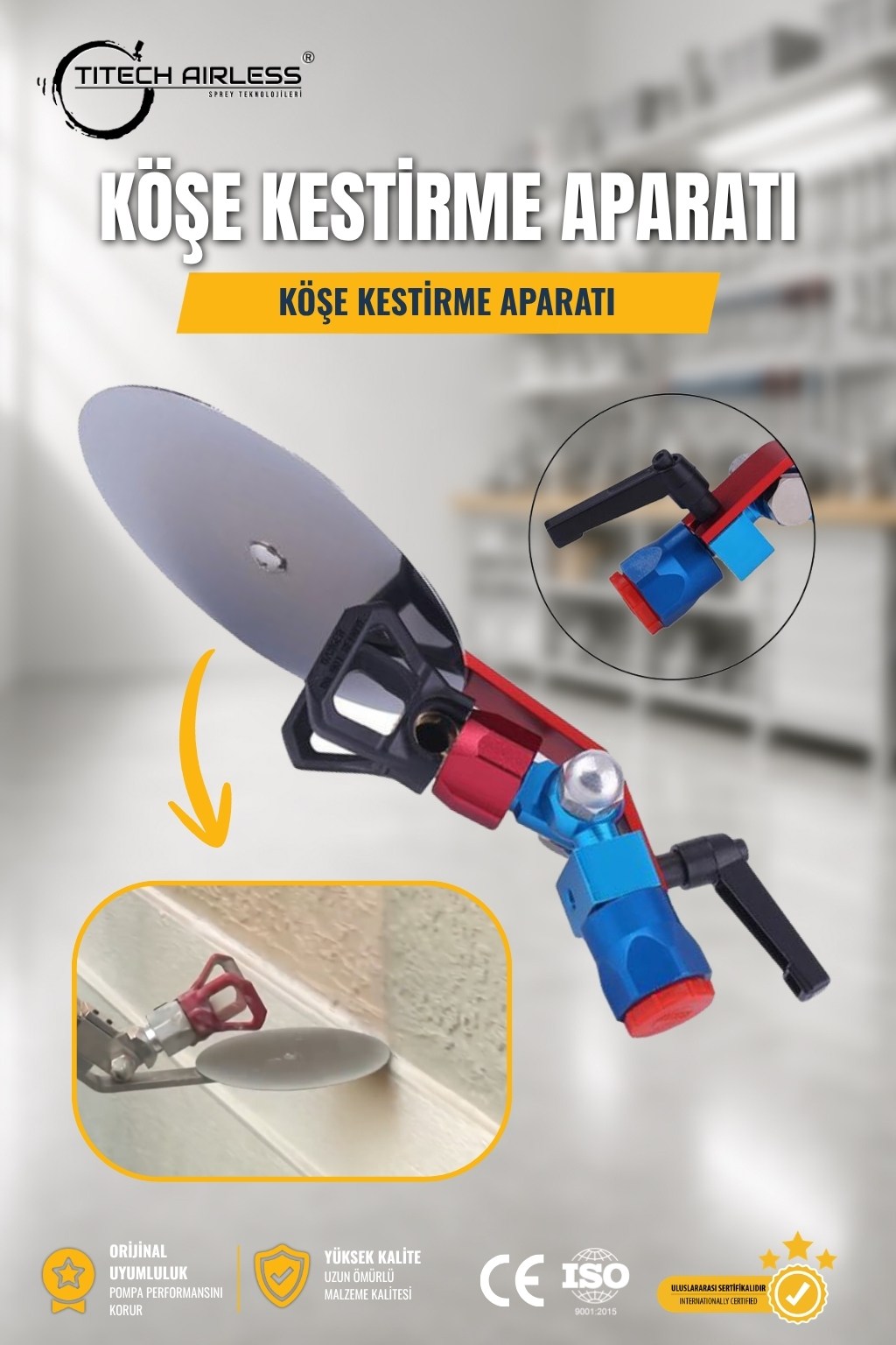 Köşe Kestirme Aparatı