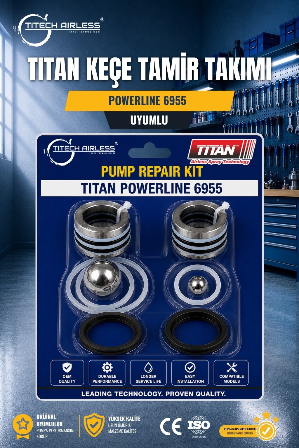Titan PowerLiner 6955 Keçe Tamir Takımı