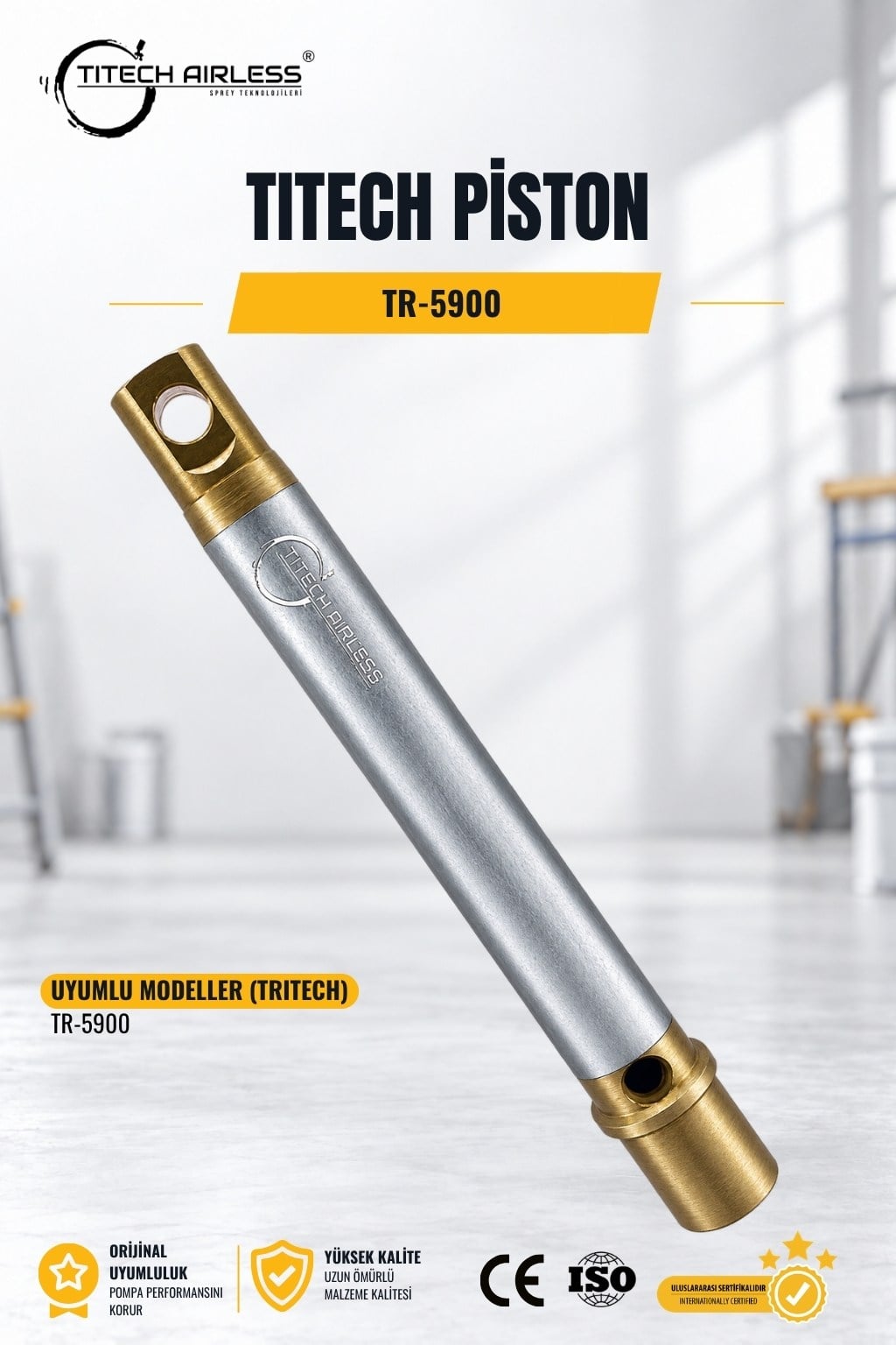 TR-5900 Yol Çizgi Makinası Piston