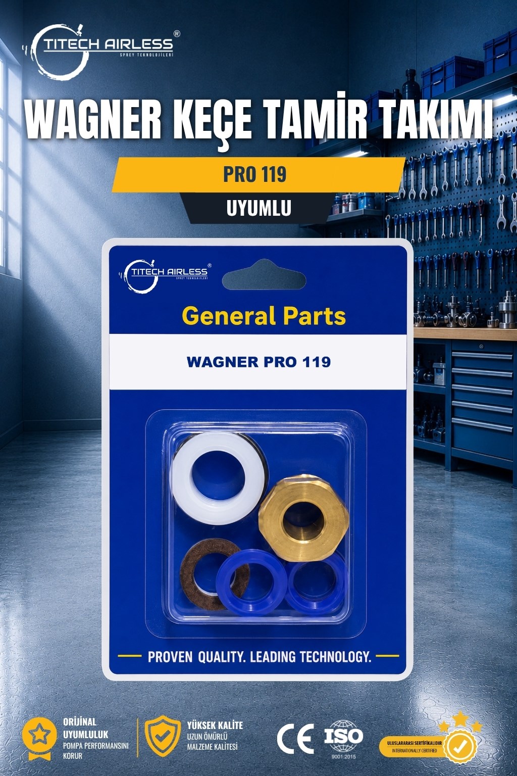 Wagner Pro 119 Keçe Tamir Takımı