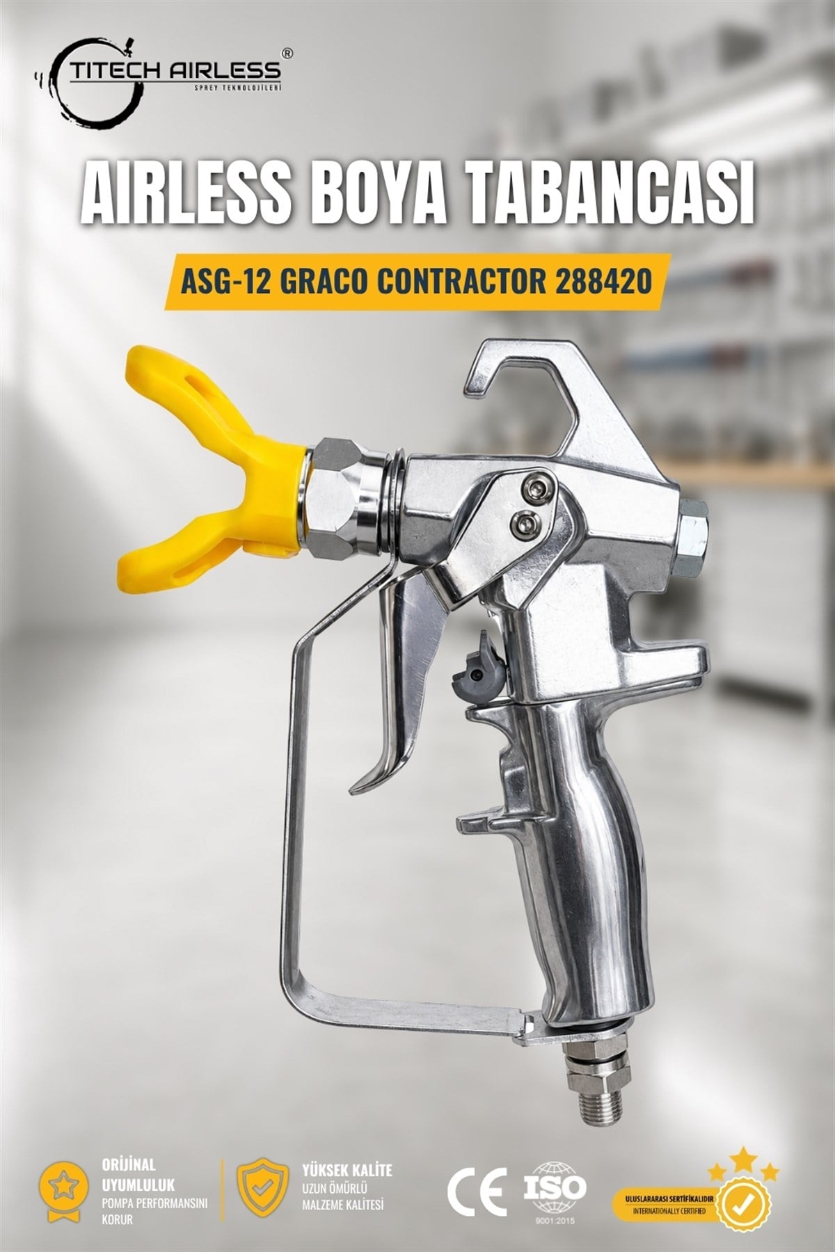 Graco 288420 Contractor Boya Tabancası ASG-12