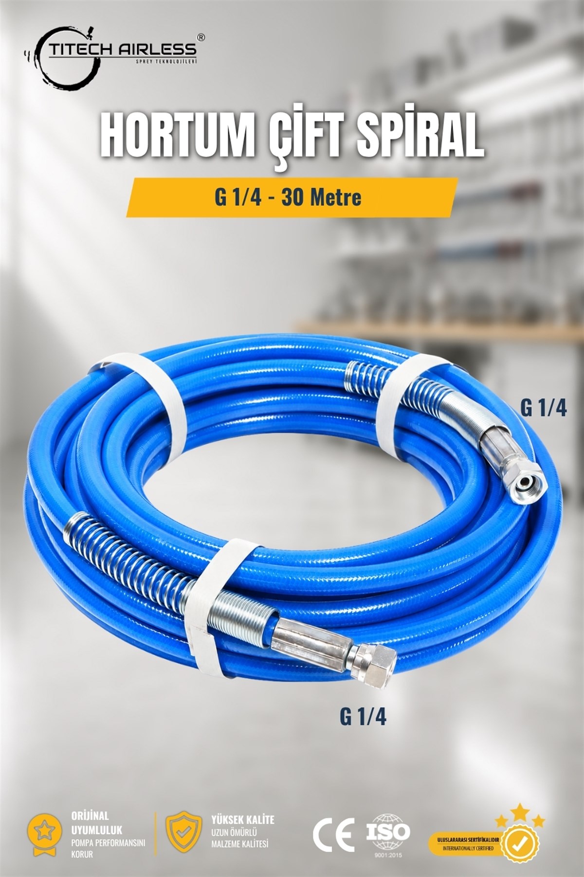 Hortum Çift Spiral G 1/4