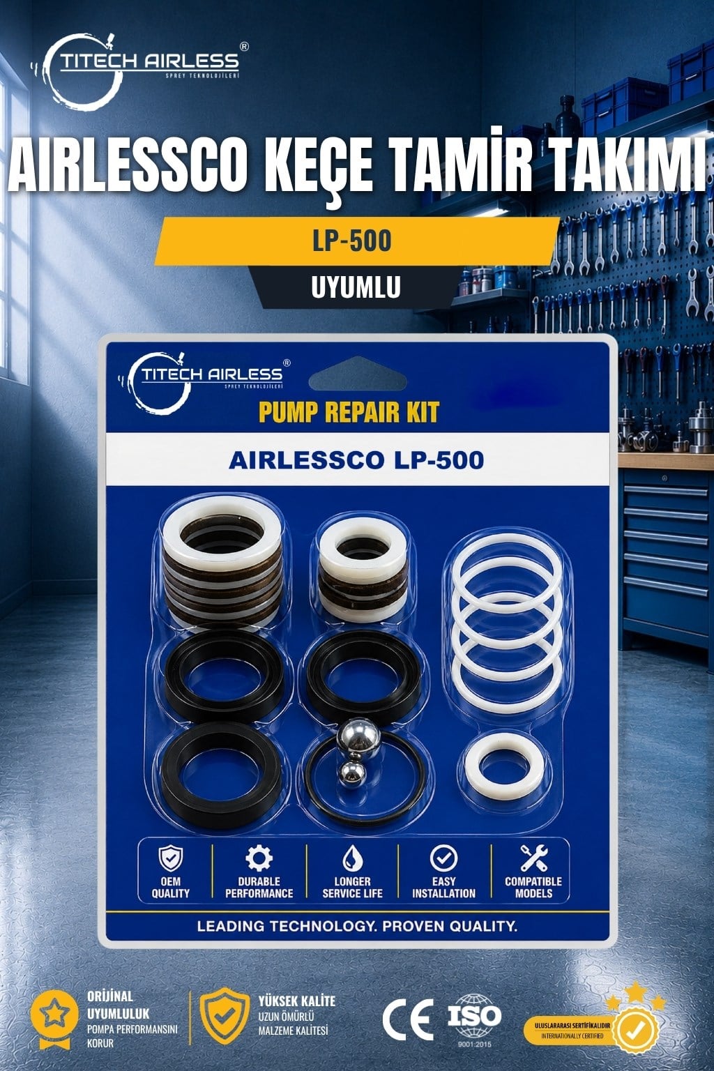Airlessco LP500 Keçe Tamir Takımı