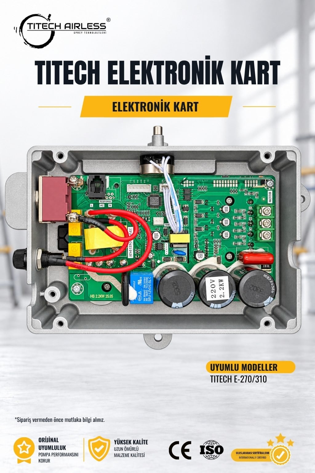 E-270/310 Elektrikli Boya Makinası Elektronik Kartı