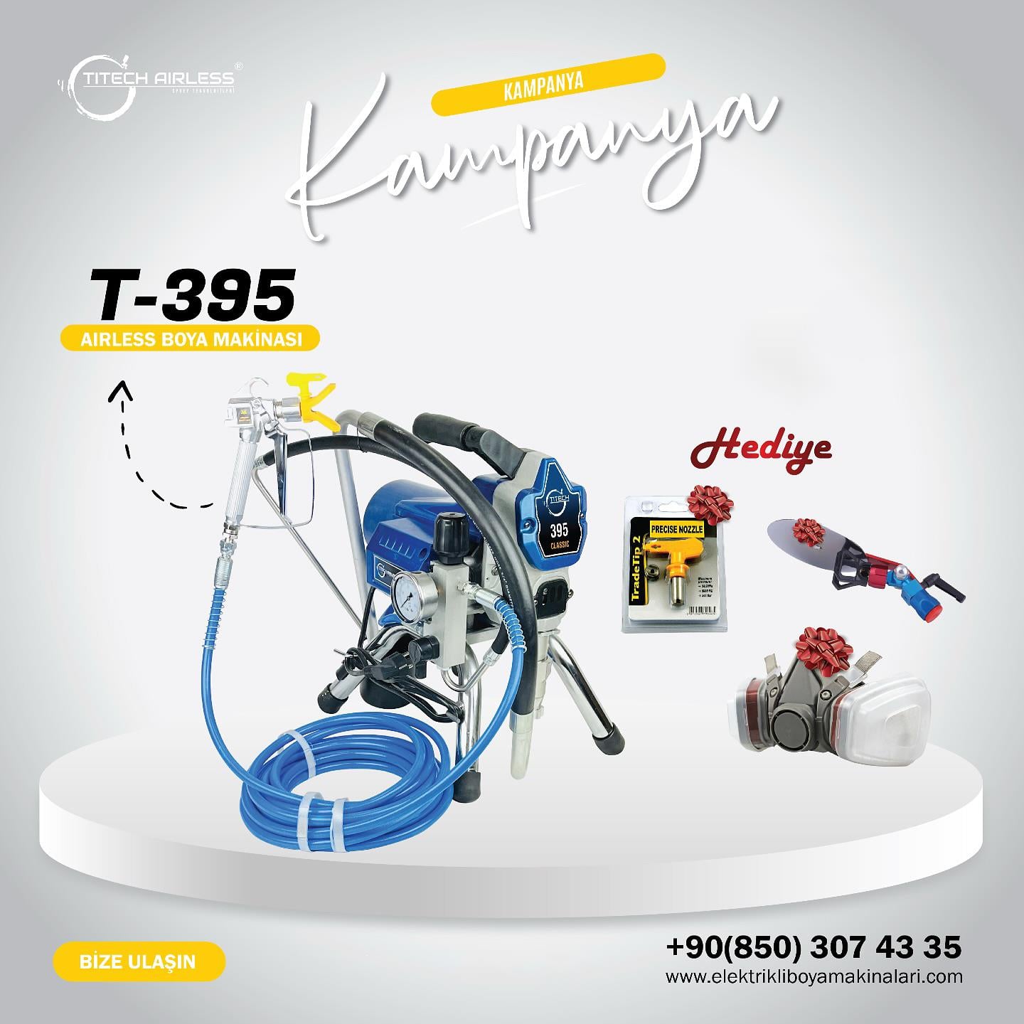 T-395 Boya Makinası Kampanyası