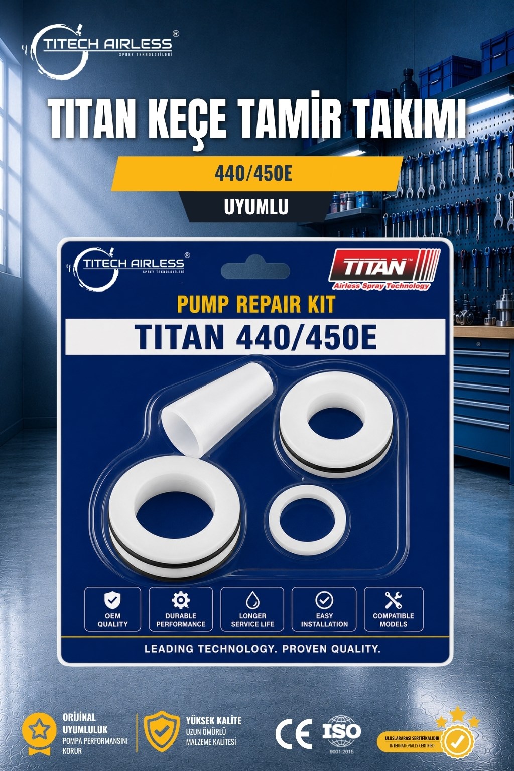 Titan 440/450E Keçe Tamir Takımı