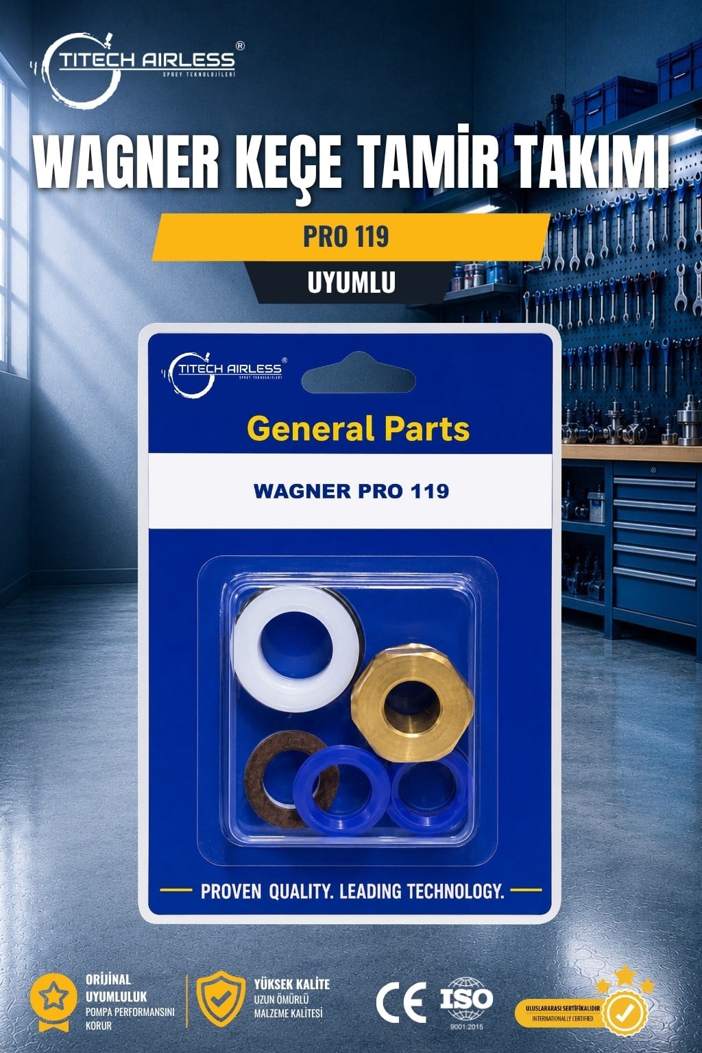 Wagner Pro 119 Keçe Tamir Takımı