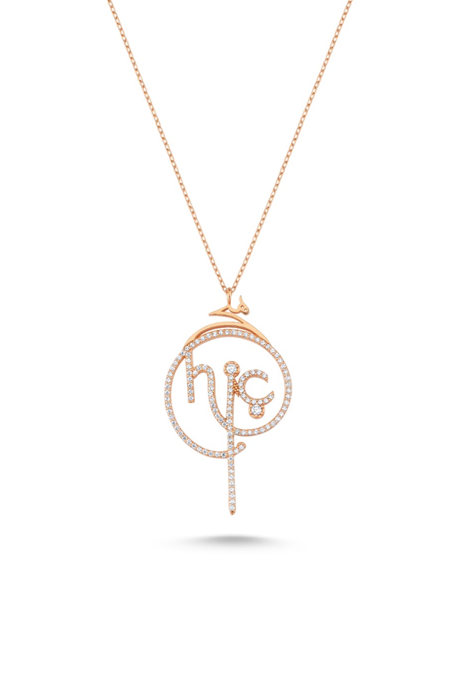 BEYAZ TAŞLI HİÇ KOLYE