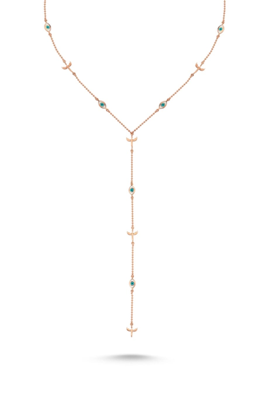 ÇOKLU MİKAİL GÖZLÜ KOLYE