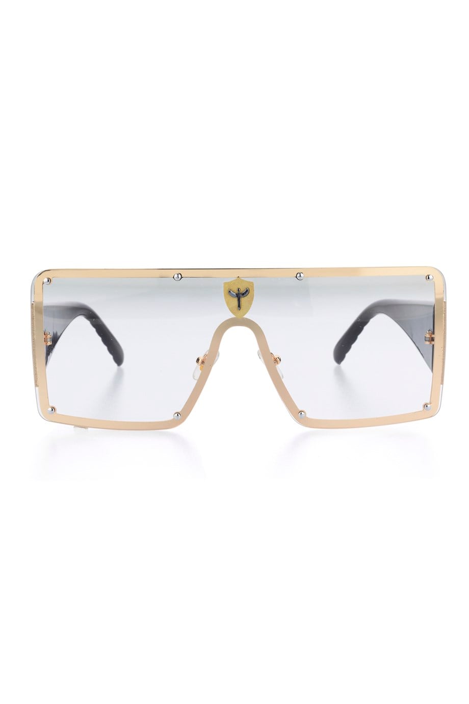 KALKANLI ŞEFFAF CAM GÖZLÜK