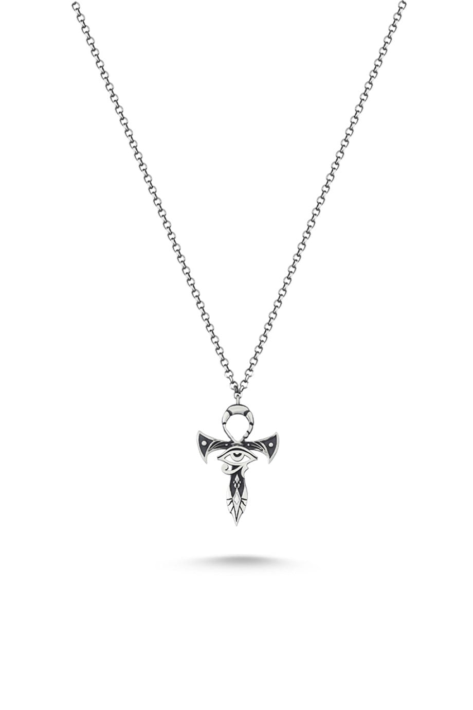 KÜÇÜK BOY OKSİTLİ ANKH KOLYE