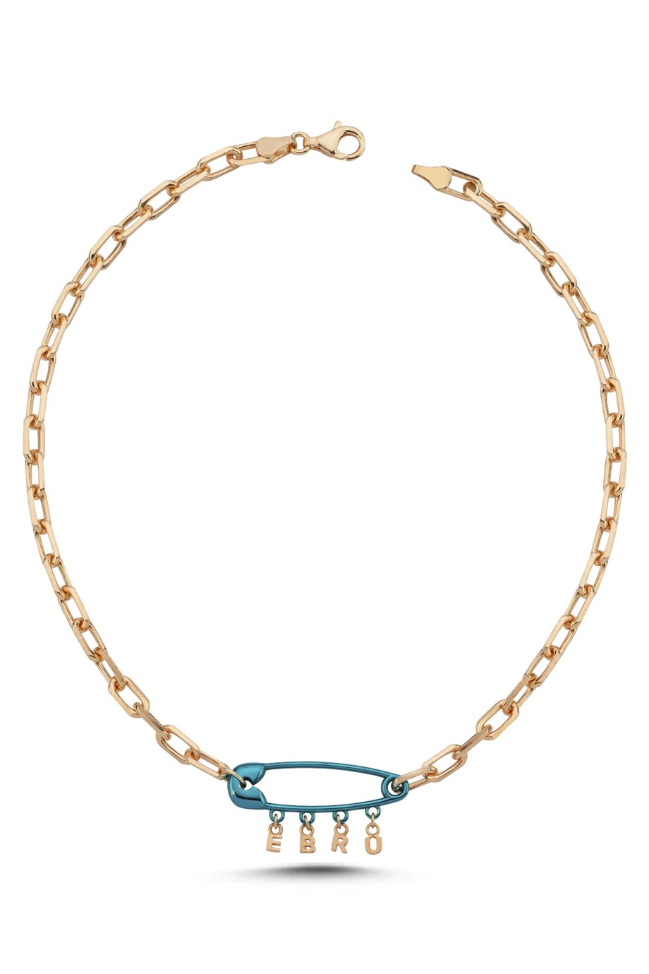 MAVİ RENKLİ ÇENGEL KOLYE