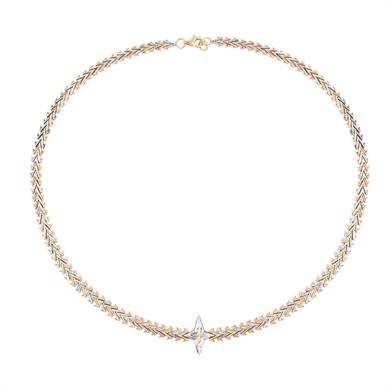 BE ICONIC PIRLANTASIZ YILDIZ CHOKER KOLYE