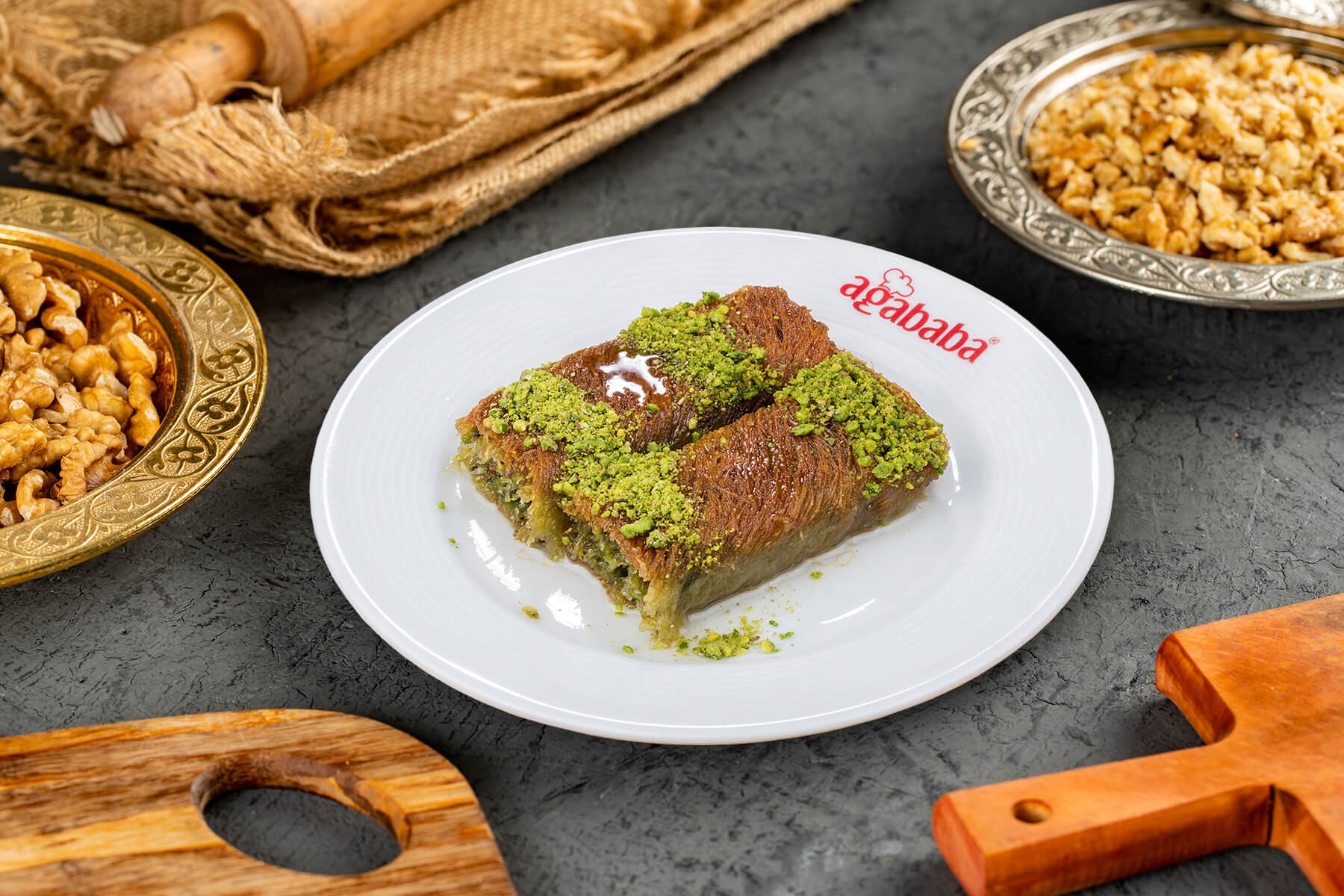 Fıstıklı Sütlü Kadayıf (Kg)