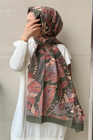 İpekevi Saray Sarmaşığı Desenli Tenzel Şal