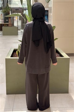 Ceremony Önü Aller Ve Boncuk Detaylı pantolonlu Takım