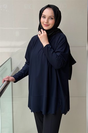 Tığ Triko Oversize Tunik