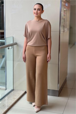 İpekyol Triko Wide Leg Fit Pantolon