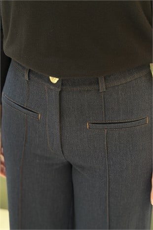 Sentez İris Geniş Paça Pantolon