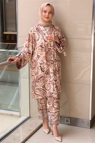 Tığ Triko Kimono 2Li Takım