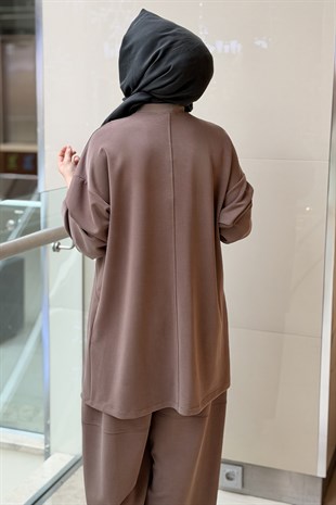 Ghisa Ribana Detaylı Tunik Pantolon Liosel Takım