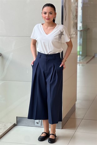 On Fashion Pileli Bol Pantolon