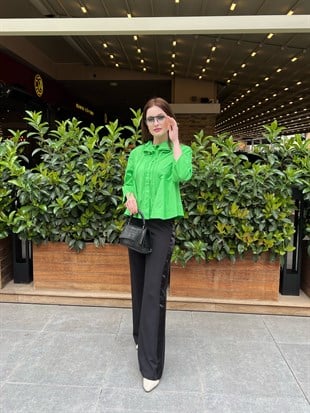 Bize Fashion 827-23Y Gül Yaka Gömlek
