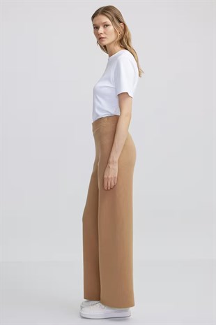 İpekyol Triko Wide Leg Fit Pantolon
