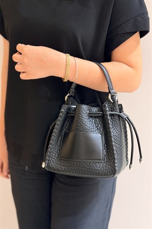 Mahal Bags Yanları Dikiş Örgülü El Tutmalı Çapraz Çanta