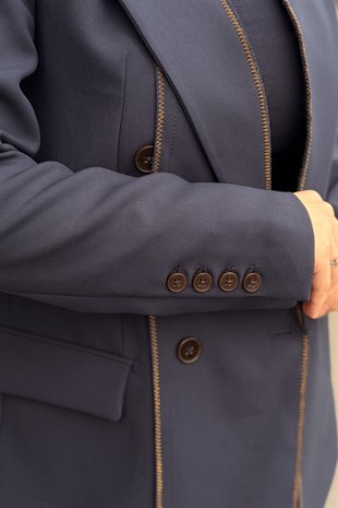 İpekyol Spor Dikişli Blazer Ceket