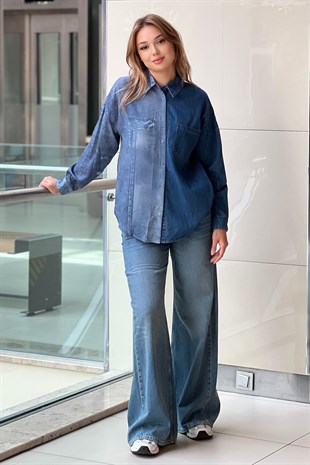 Twist Denim Gömlek