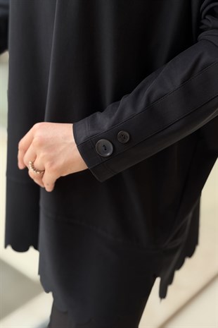 Tığ Triko Oversize Tunik