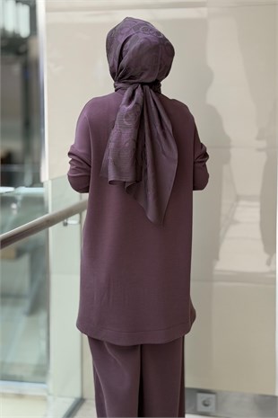 Nurcan Çetin Çiçek Baskılı Tunik Pantolon