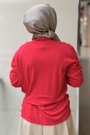 Ghisa Beli Tokalı Büzgülü Tunik