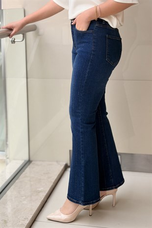 Mahal Cascade Denim Pantolon
