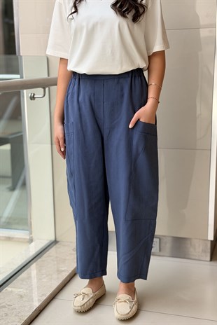 Sentez Kanguru Kanvas Pantalon