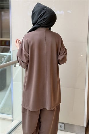 Ghisa Ribana Detaylı Tunik Pantolon Liosel Takım