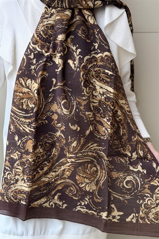 İpekevi Paisley Desenli Soft Şal