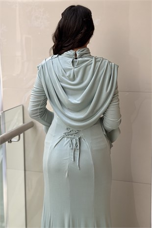 Fashion Night Degaje Yaka Abiye Elbise