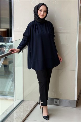 Tığ Triko Oversize Tunik