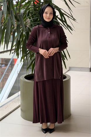 Missdalida Balık Sırtı Detaylı Klasik Gömlek