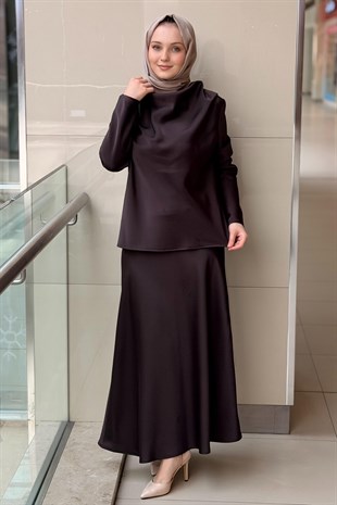 Missemramiss Satin Grace Etekli Takım