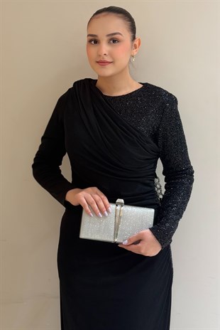 Mahal Önü V Model Abiye Çanta